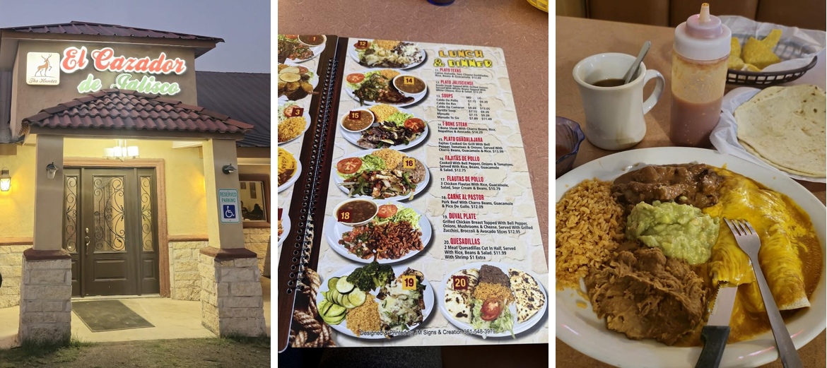 El Cazador De Jalisco Menu