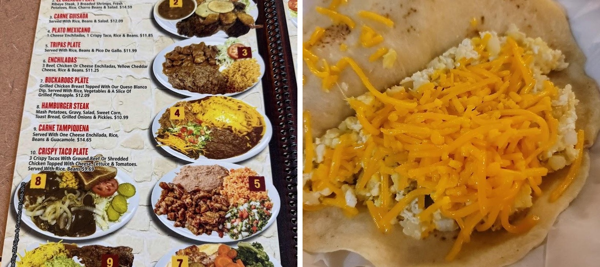 El Cazador De Jalisco Menu