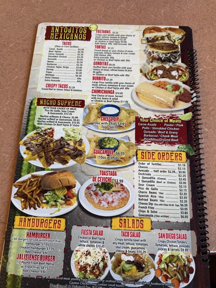 El Cazador De Jalisco Menu image 3